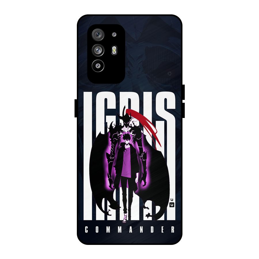 Commander Igris Metal Back Case for Oppo F19 Pro Plus 5G