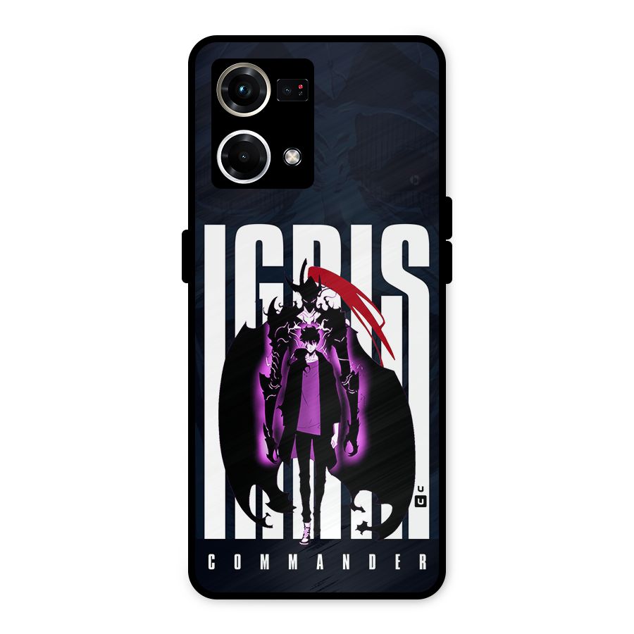 Commander Igris Metal Back Case for Oppo F21 Pro 4G