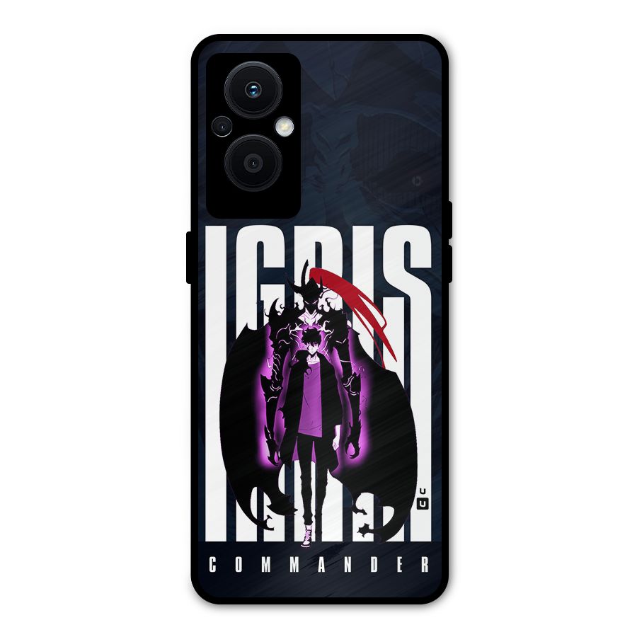 Commander Igris Metal Back Case for Oppo F21 Pro 5G