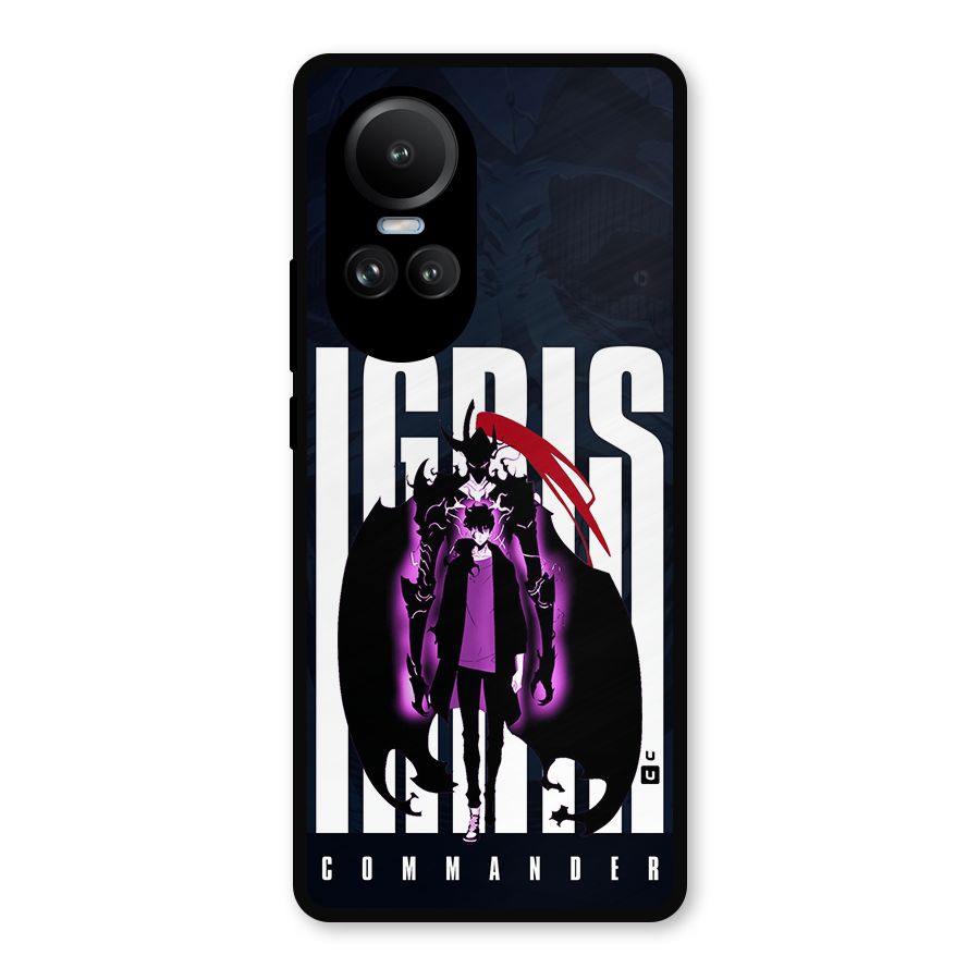Commander Igris Metal Back Case for Oppo Reno10 Pro