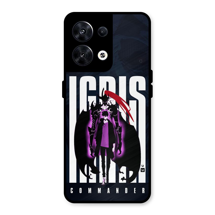 Commander Igris Metal Back Case for Oppo Reno8 5G