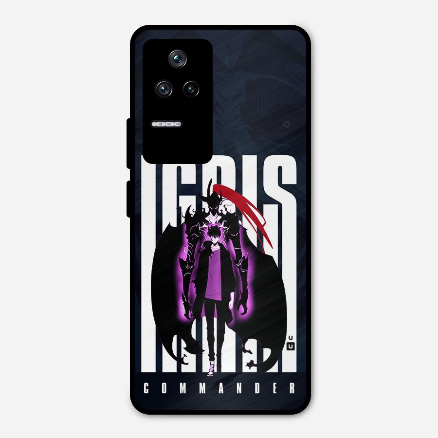 Commander Igris Metal Back Case for Poco F4 5G