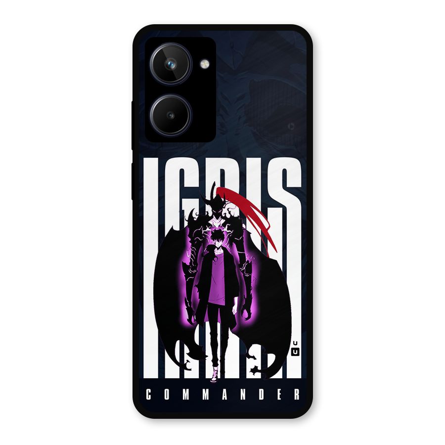 Commander Igris Metal Back Case for Realme 10