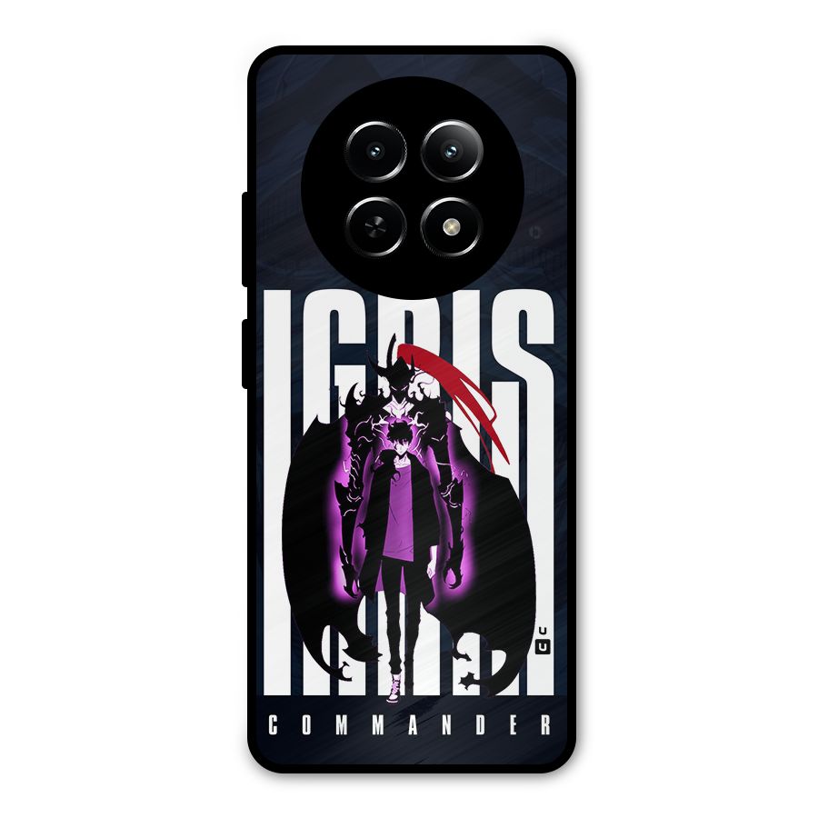 Commander Igris Metal Back Case for Realme 12x 5G