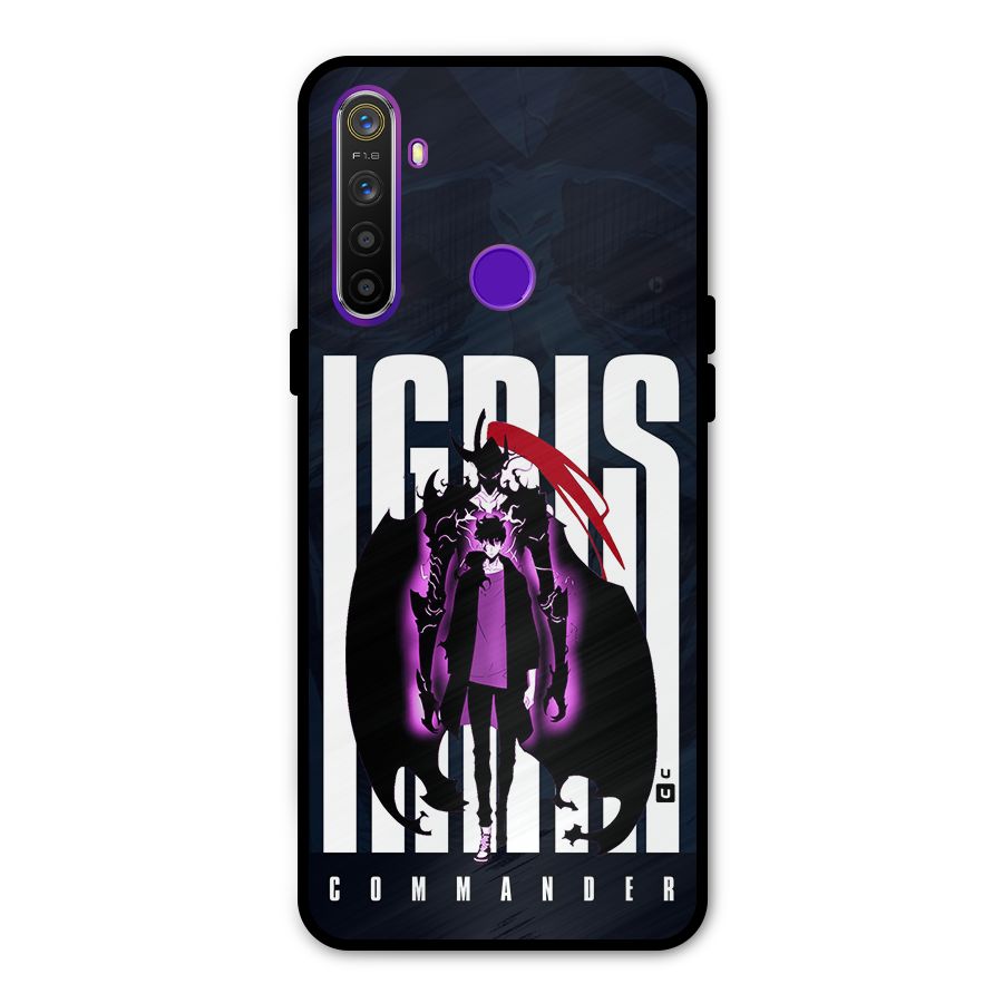 Commander Igris Metal Back Case for Realme 5