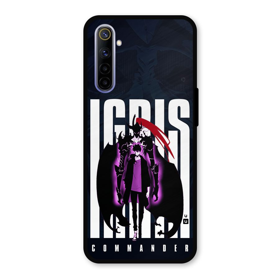 Commander Igris Metal Back Case for Realme 6