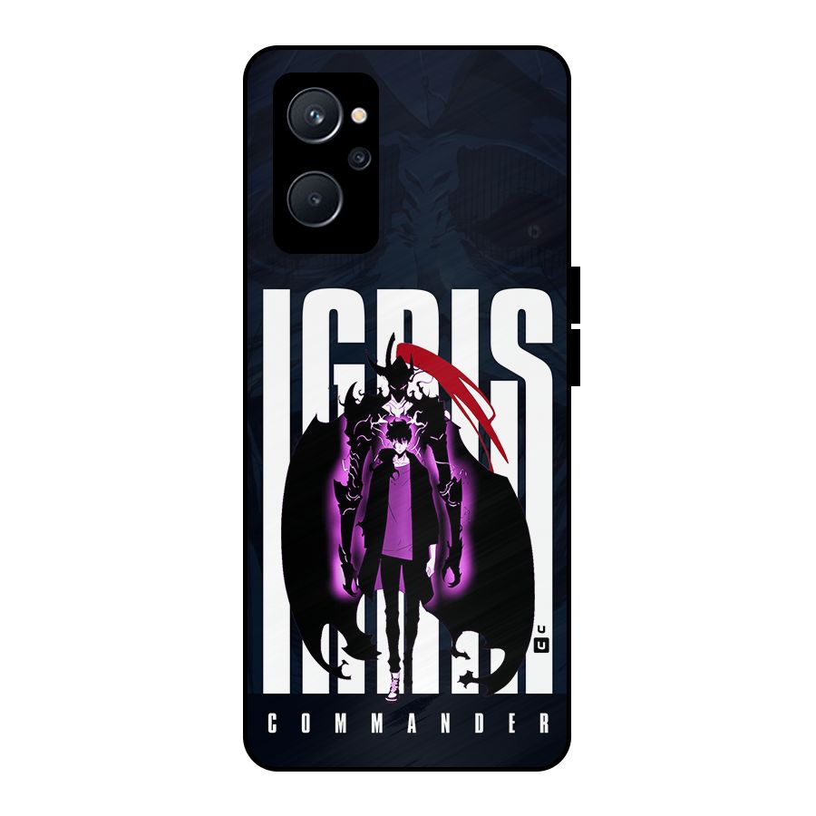 Commander Igris Metal Back Case for Realme 9i 5G
