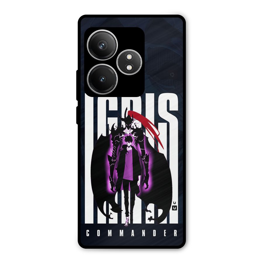 Commander Igris Metal Back Case for Realme GT 6T
