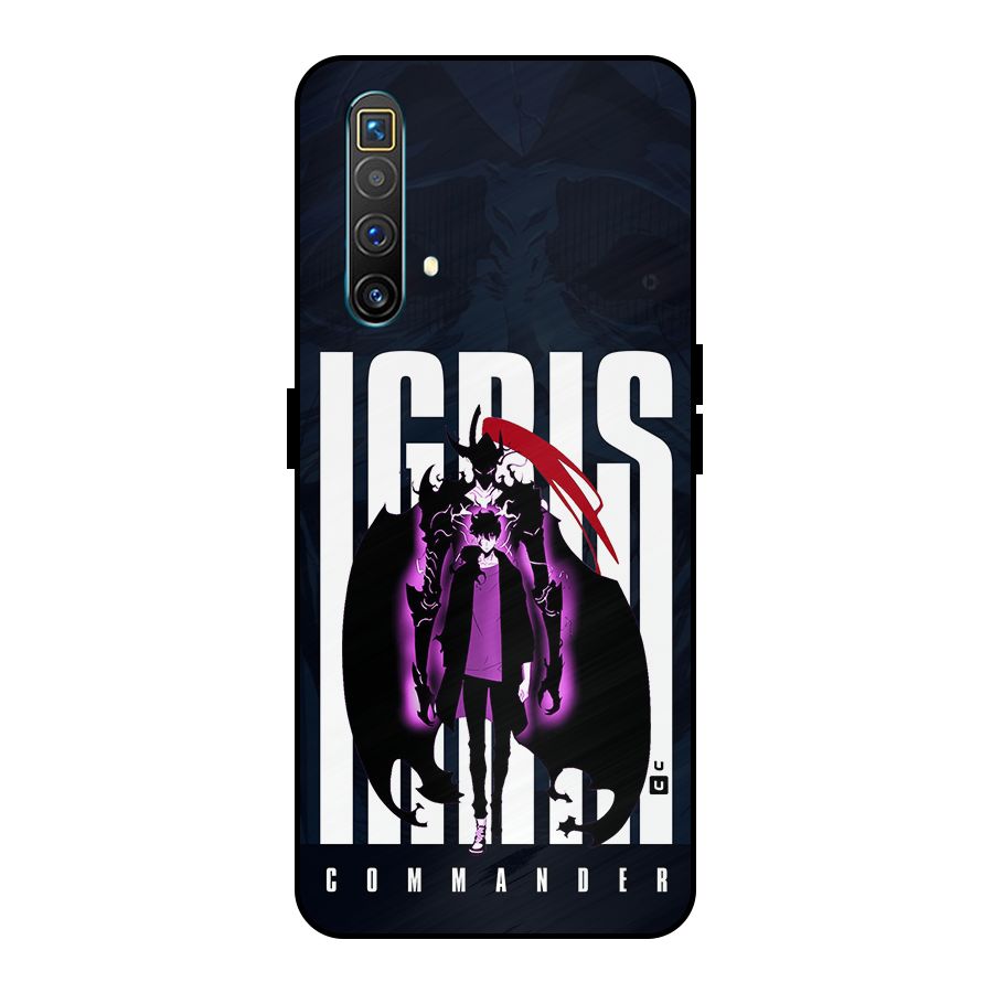 Commander Igris Metal Back Case for Realme X3 SuperZoom