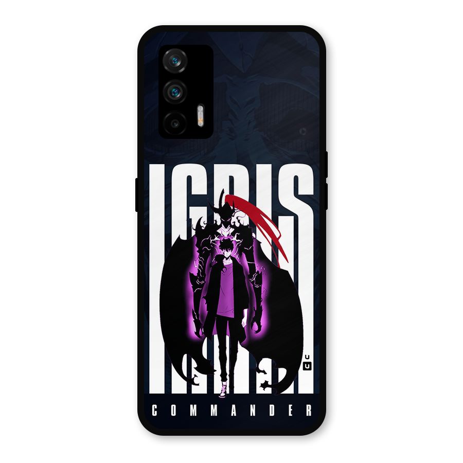 Commander Igris Metal Back Case for Realme X7 Max