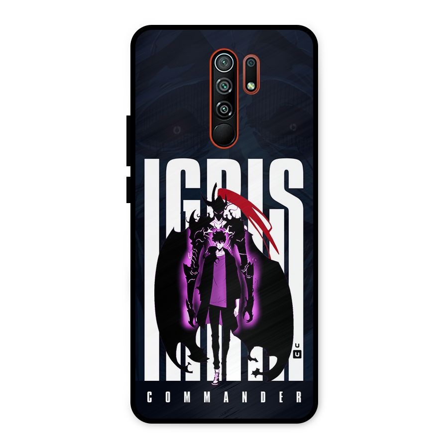 Commander Igris Metal Back Case for Redmi 9 Prime