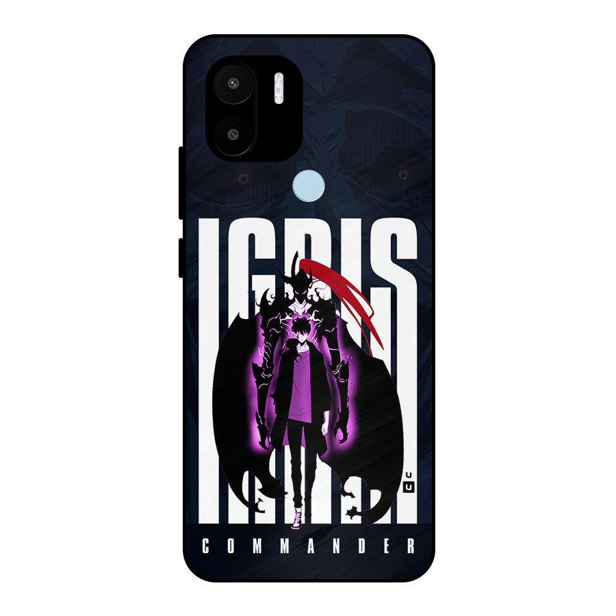 Commander Igris Metal Back Case for Redmi A2 Plus
