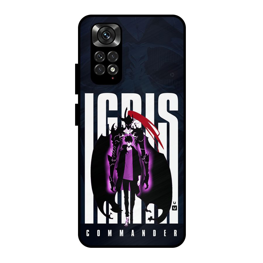 Commander Igris Metal Back Case for Redmi Note 11 Pro