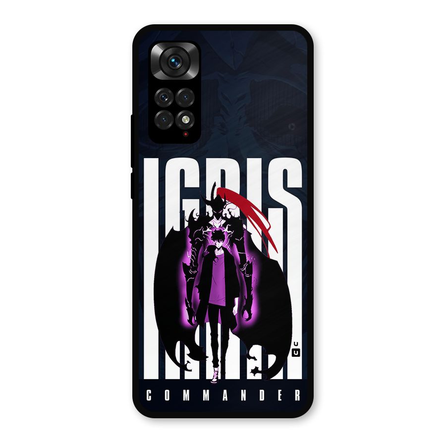 Commander Igris Metal Back Case for Redmi Note 11s