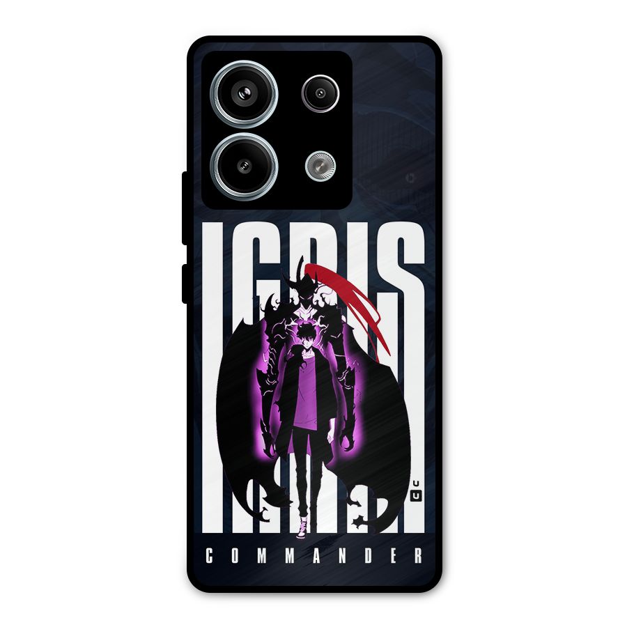Commander Igris Metal Back Case for Redmi Note 13 Pro 5G