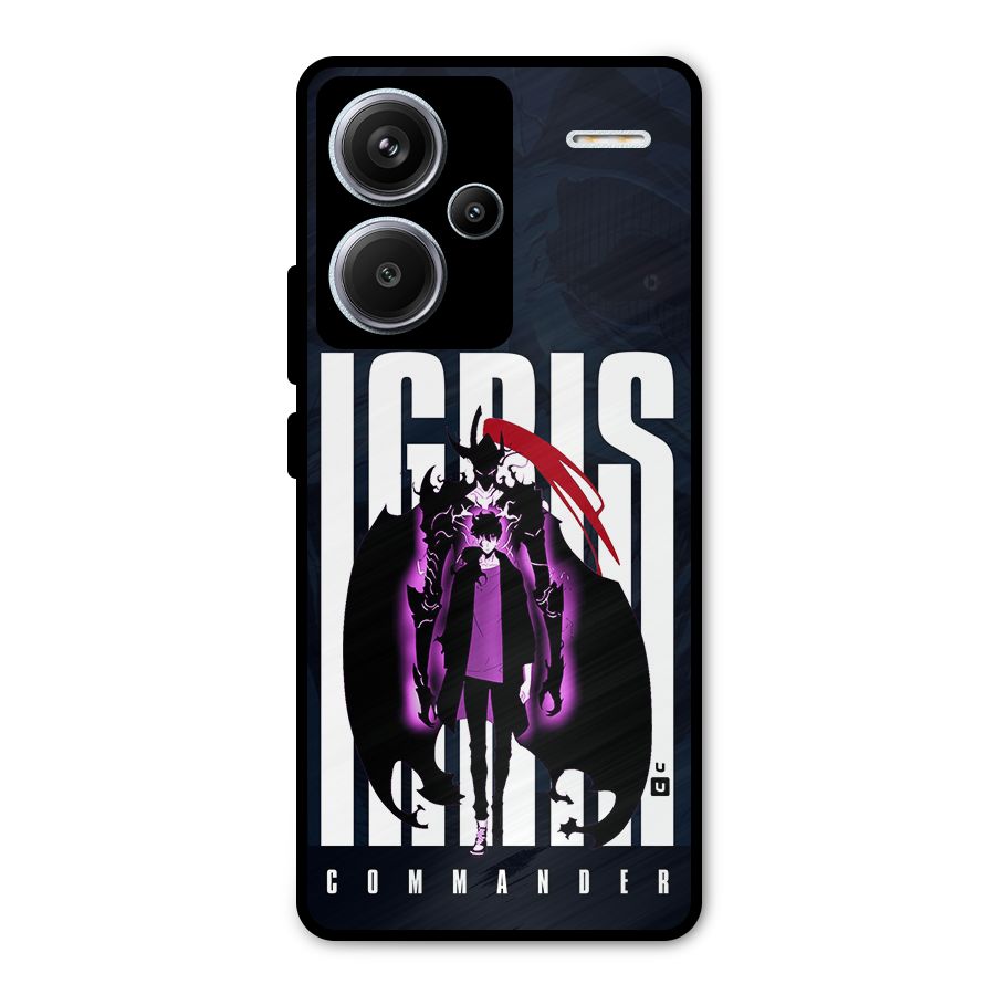 Commander Igris Metal Back Case for Redmi Note 13 Pro Plus