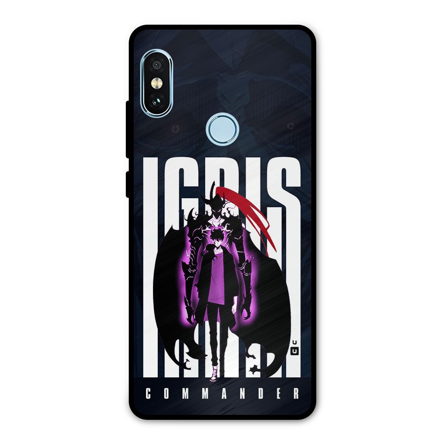 Commander Igris Metal Back Case for Redmi Note 5 Pro