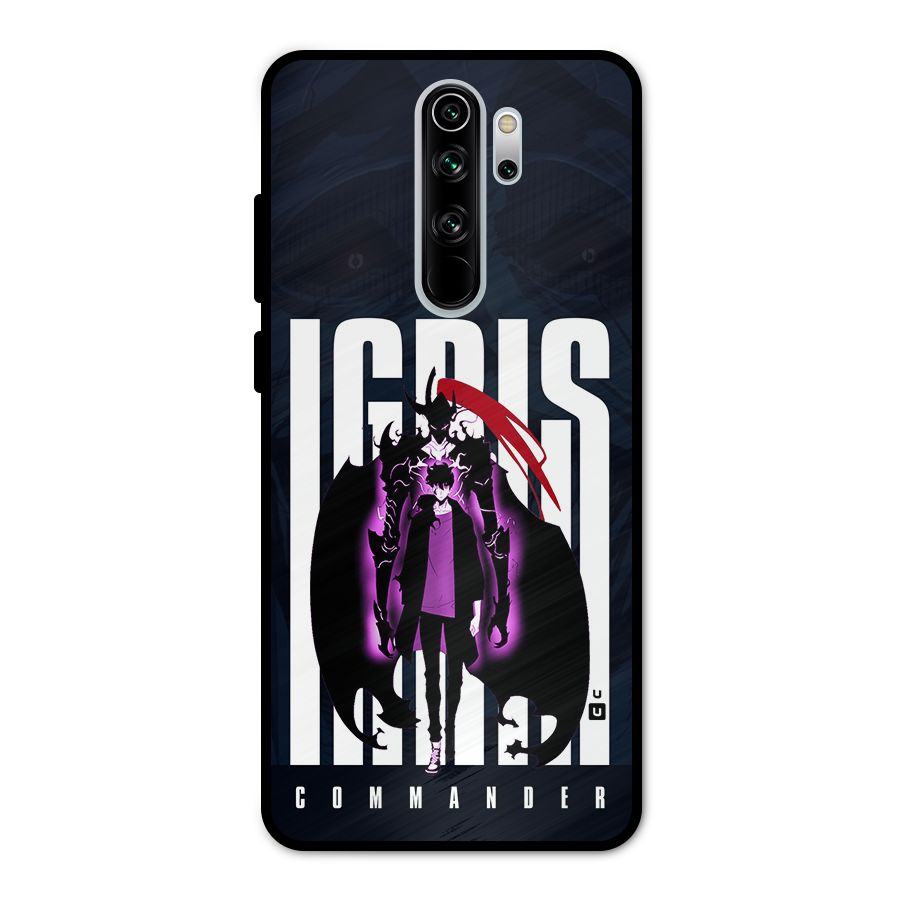 Commander Igris Metal Back Case for Redmi Note 8 Pro