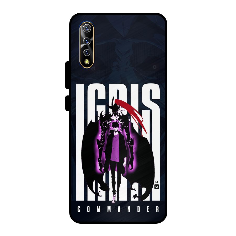 Commander Igris Metal Back Case for Vivo S1