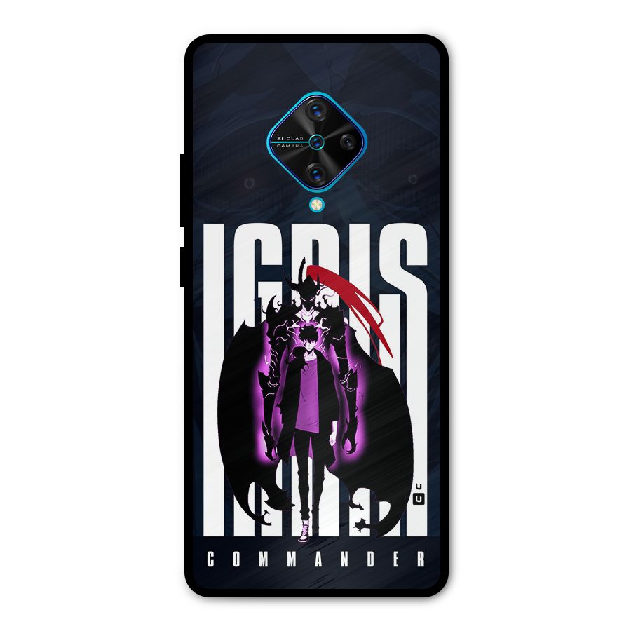 Commander Igris Metal Back Case for Vivo S1 Pro