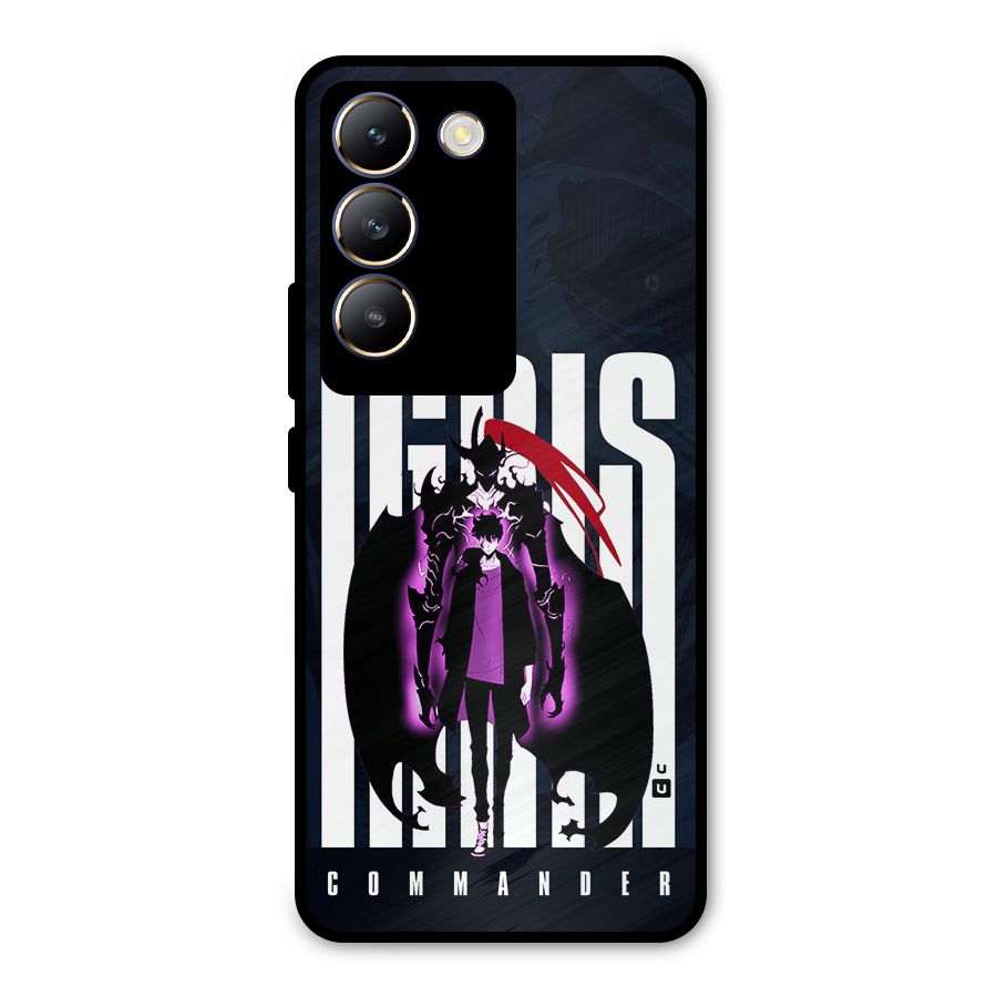 Commander Igris Metal Back Case for Vivo T3 5G