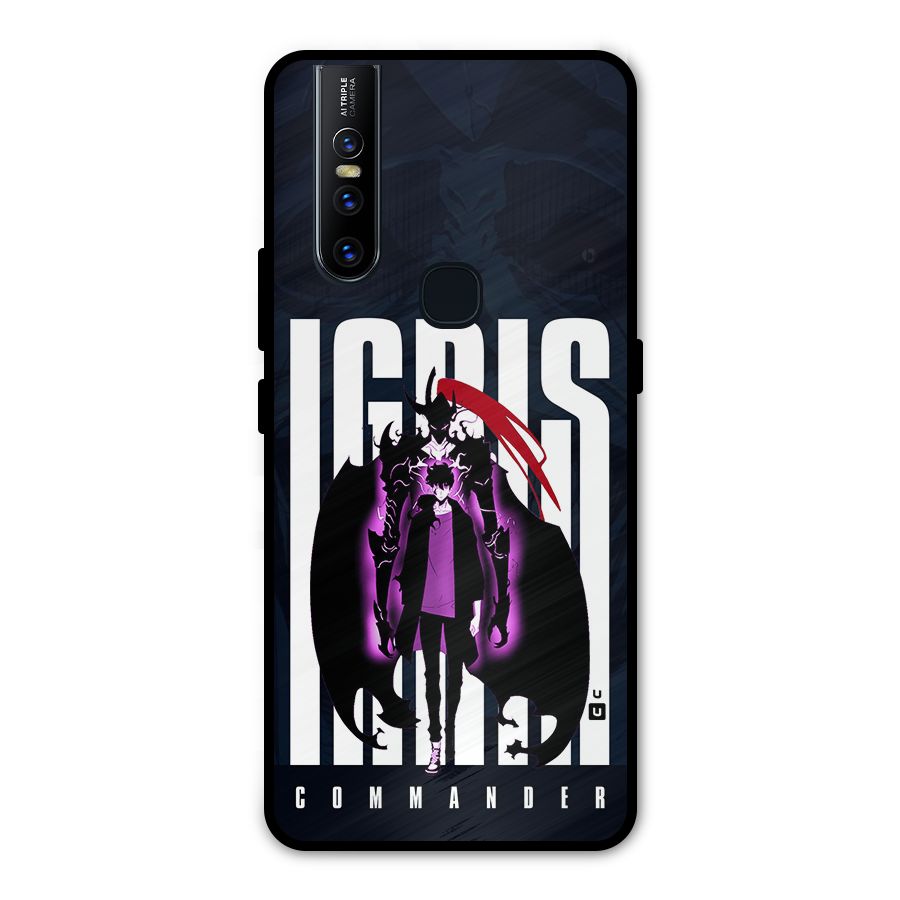Commander Igris Metal Back Case for Vivo V15