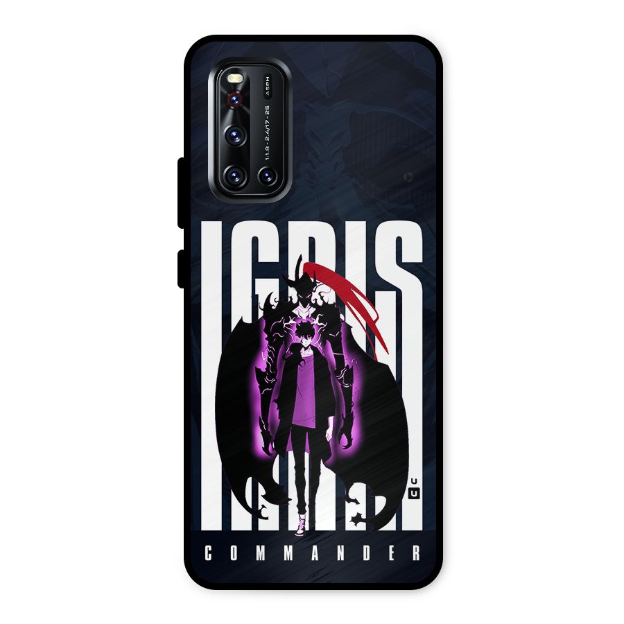 Commander Igris Metal Back Case for Vivo V19