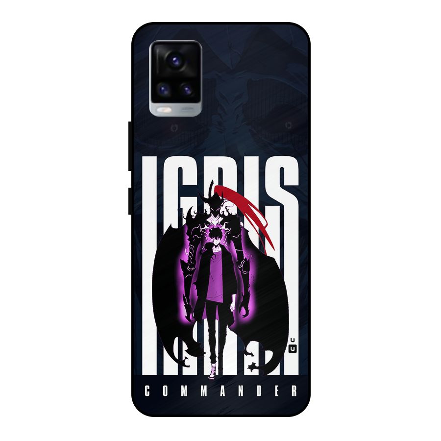 Commander Igris Metal Back Case for Vivo V20