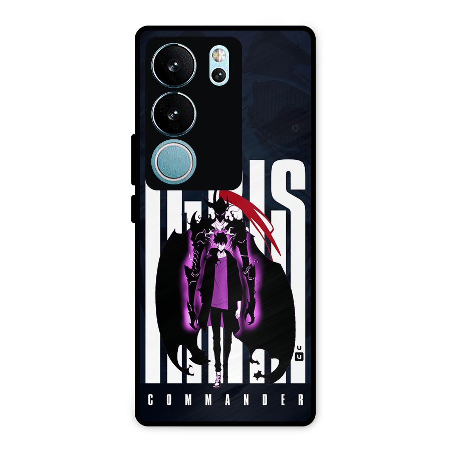 Commander Igris Metal Back Case for Vivo V29 Pro