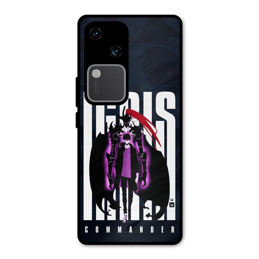 Commander Igris Metal Back Case for Vivo V30 Pro