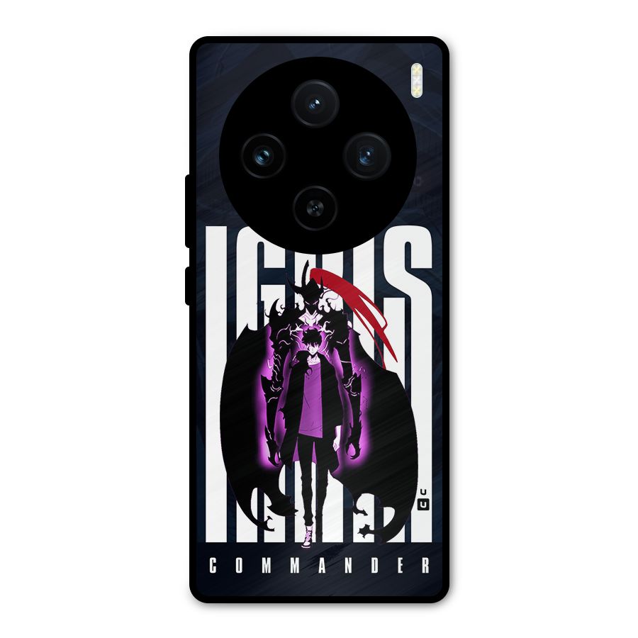 Commander Igris Metal Back Case for Vivo X100