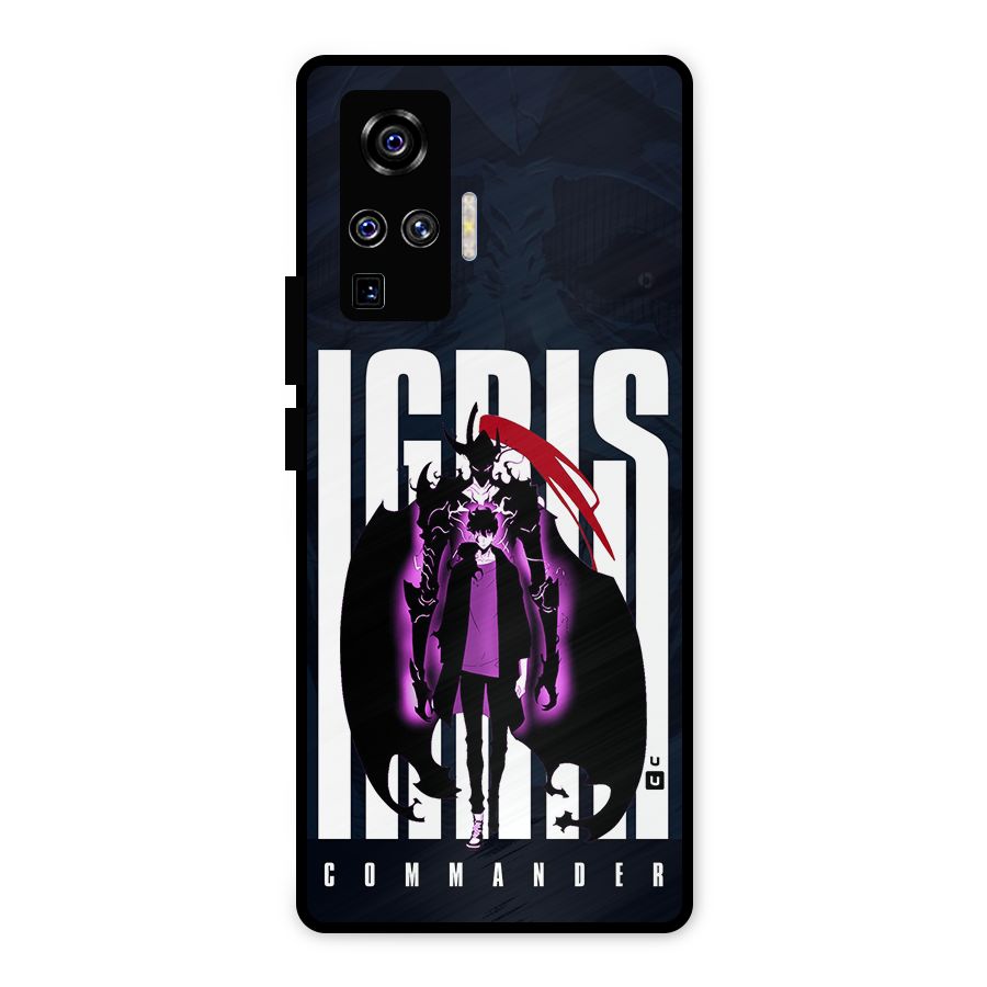 Commander Igris Metal Back Case for Vivo X50 Pro