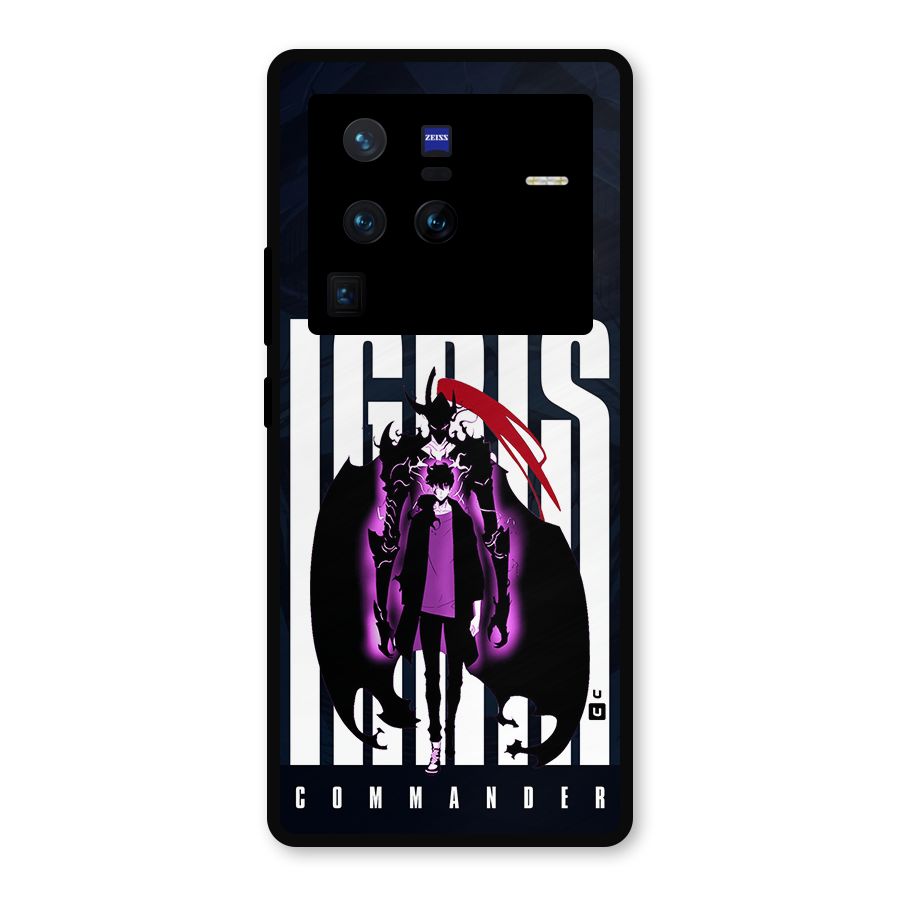 Commander Igris Metal Back Case for Vivo X80 Pro