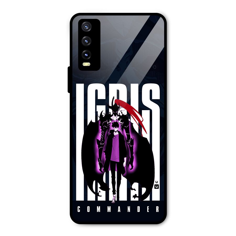 Commander Igris Metal Back Case for Vivo Y20i