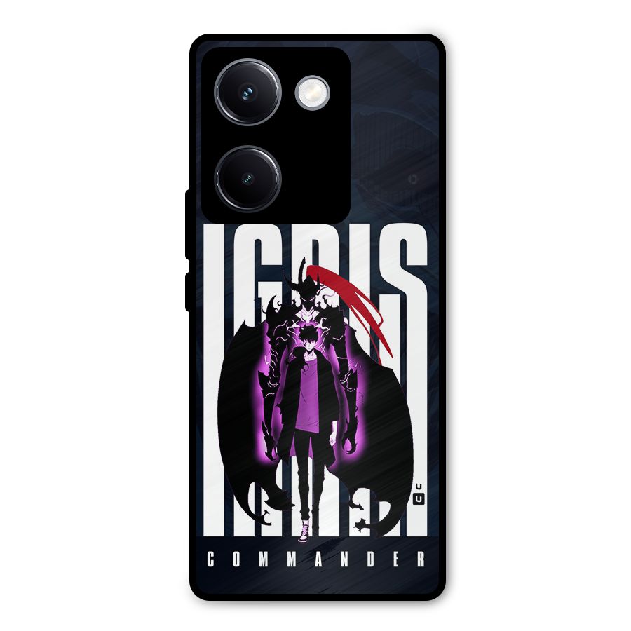 Commander Igris Metal Back Case for Vivo Y300 Plus
