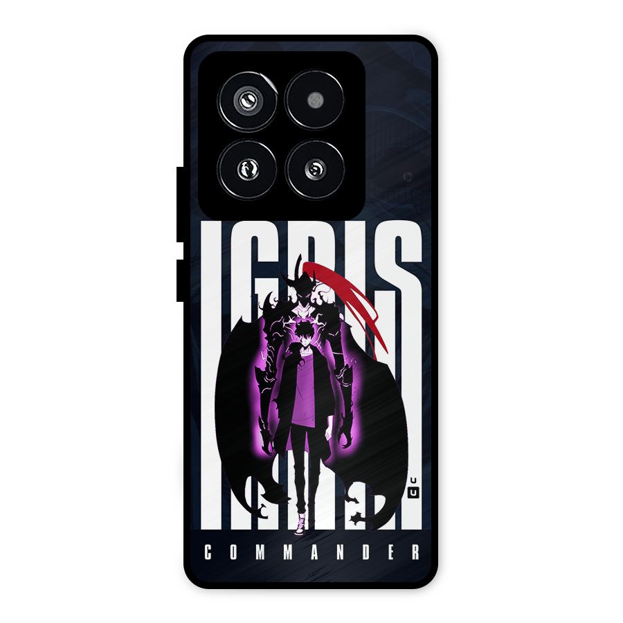 Commander Igris Metal Back Case for Xiaomi 14 Pro