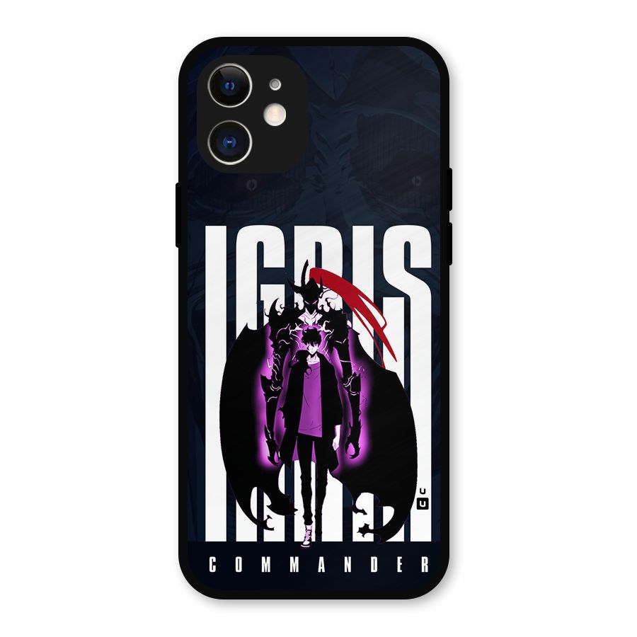 Commander Igris Metal Back Case for iPhone 12