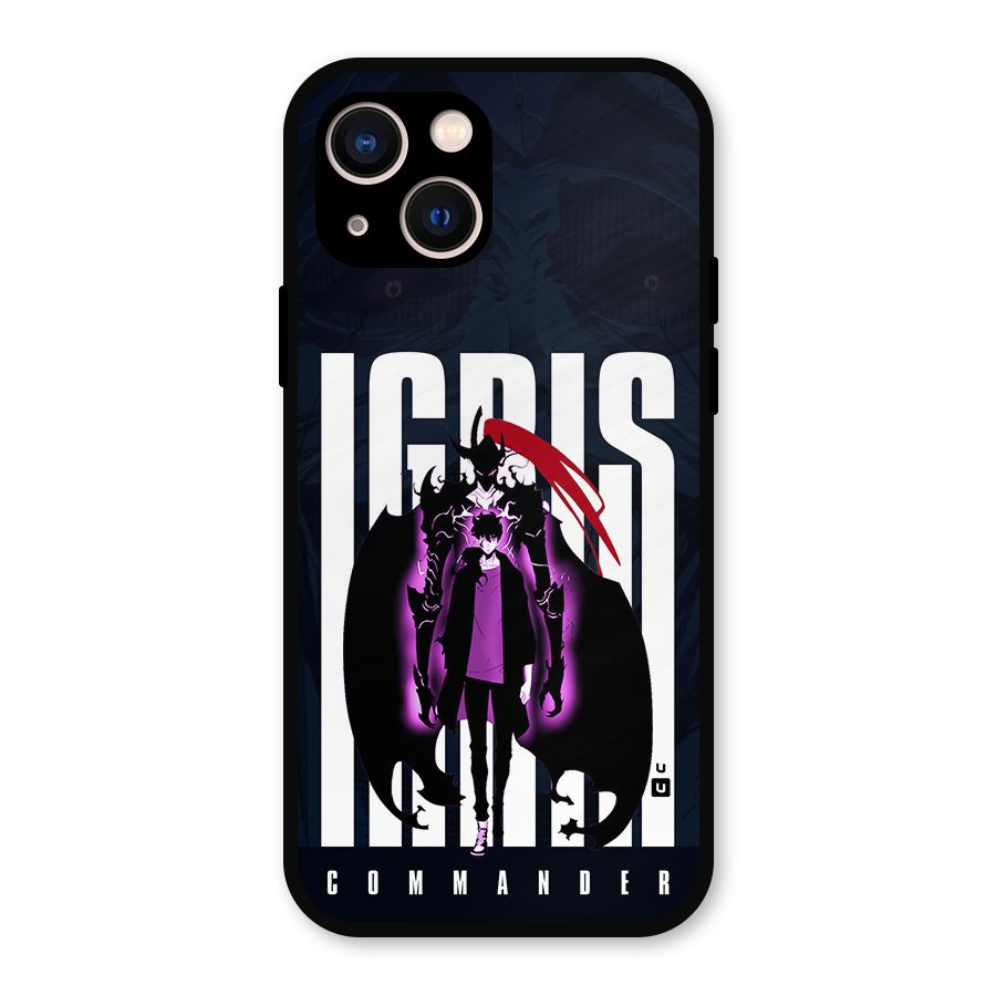Commander Igris Metal Back Case for iPhone 13