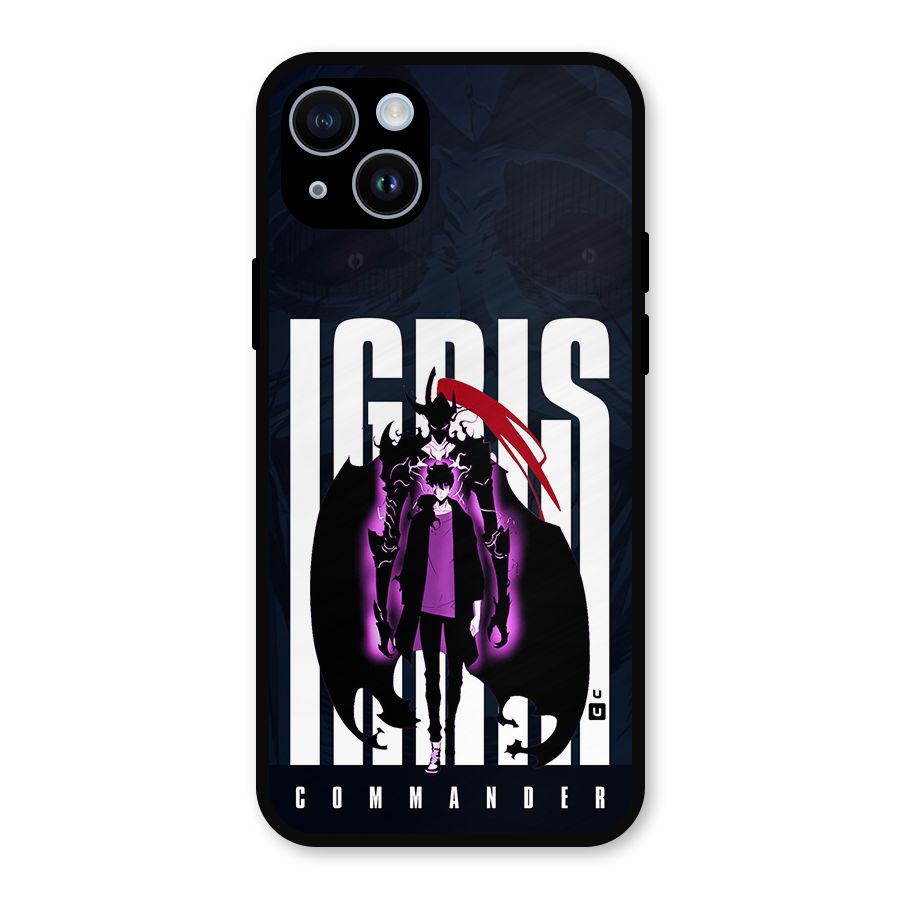 Commander Igris Metal Back Case for iPhone 14