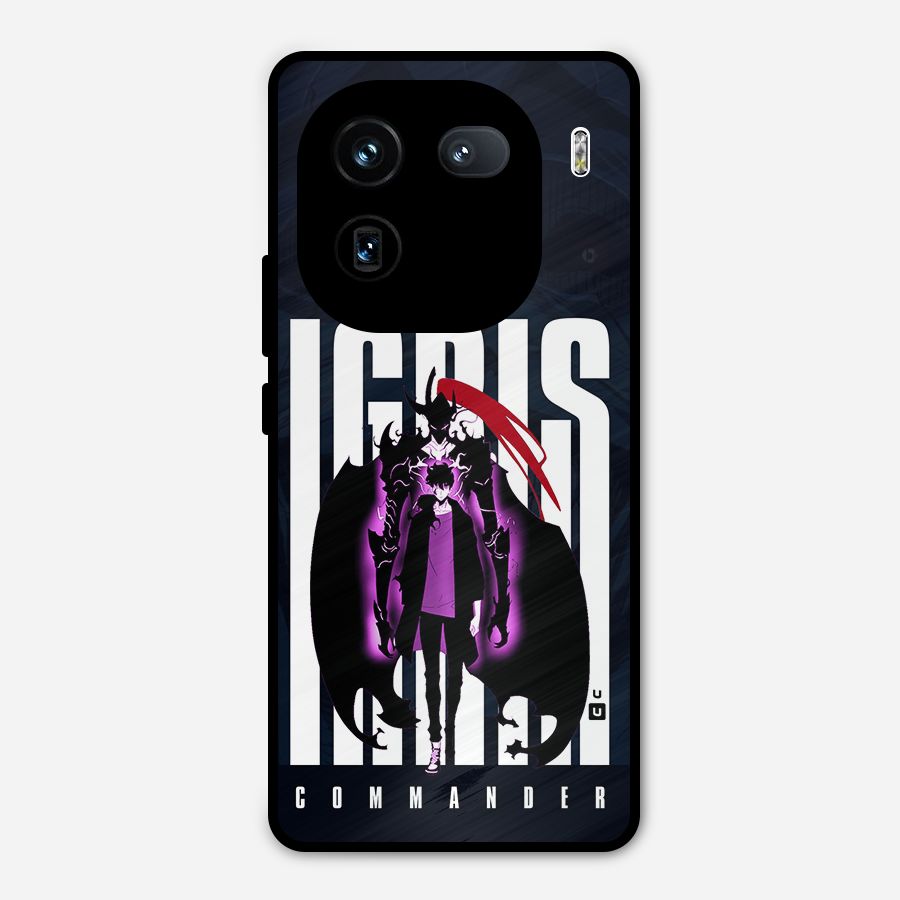 Commander Igris Metal Back Case for iQOO 12