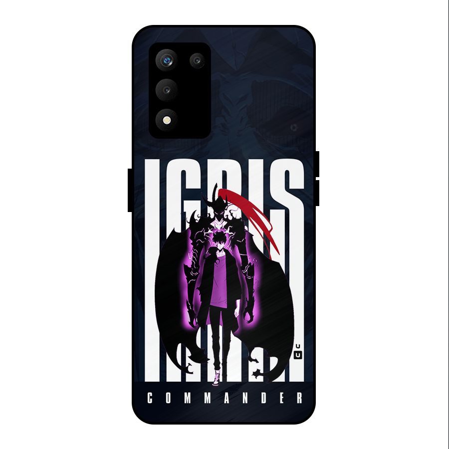 Commander Igris Metal Back Case for realme 9 5G SE