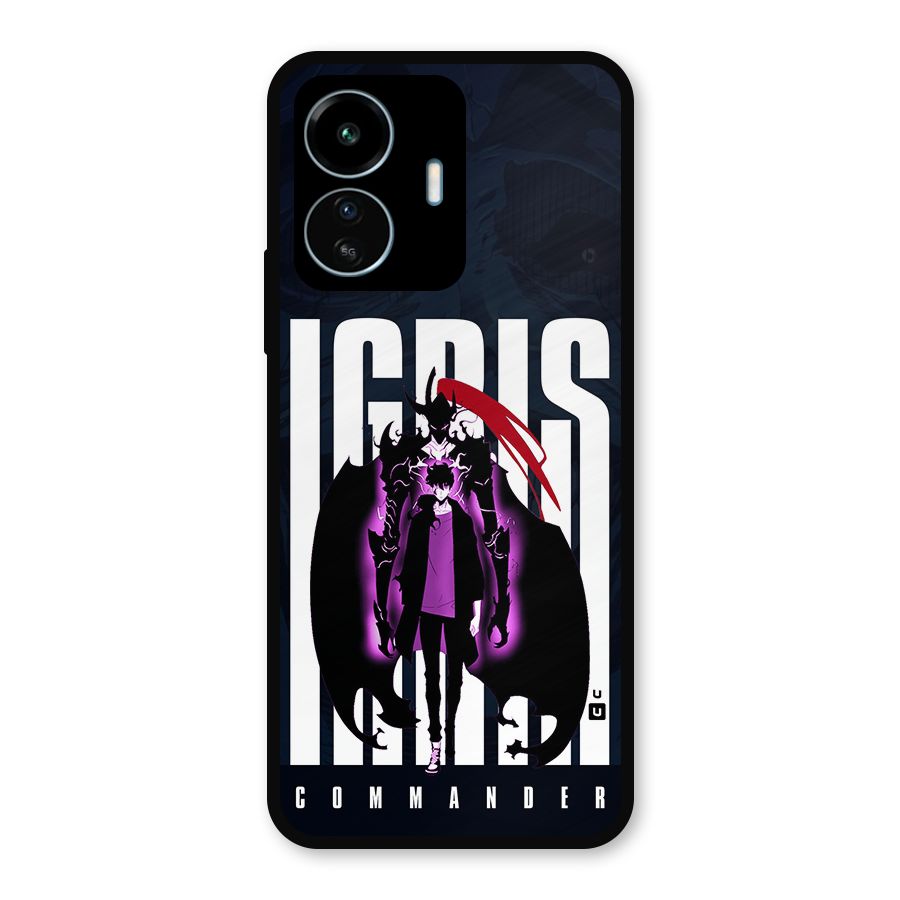 Commander Igris Metal Back Case for vivo iQOO Z6 Lite 5G