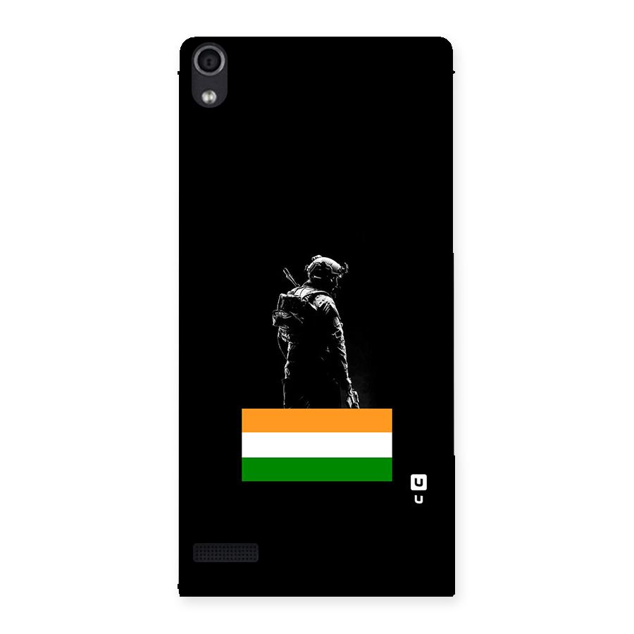 Commando Respect Back Case for Ascend P6