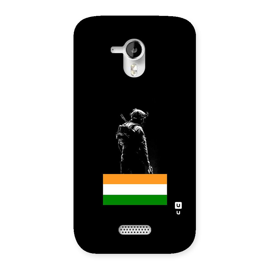 Commando Respect Back Case for Canvas HD A116
