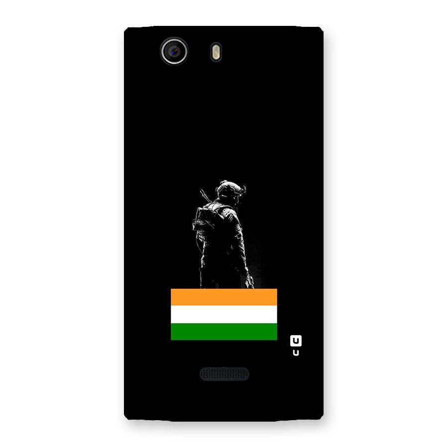 Commando Respect Back Case for Canvas Nitro 2 E311