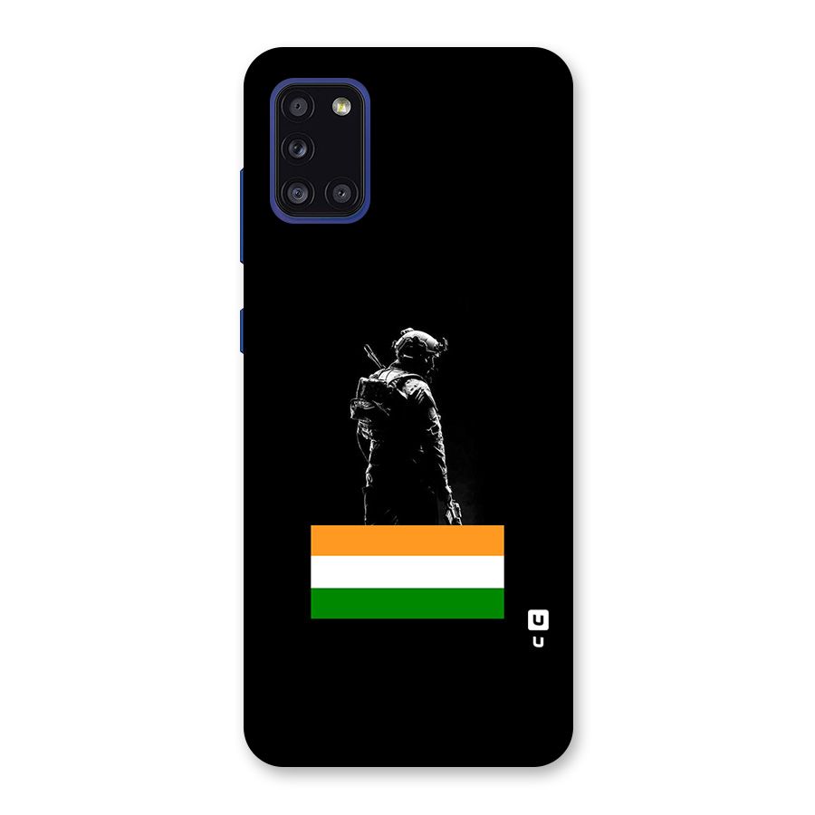 Commando Respect Back Case for Galaxy A31