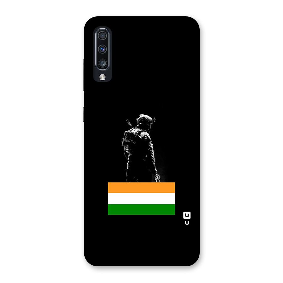 Commando Respect Back Case for Galaxy A70s