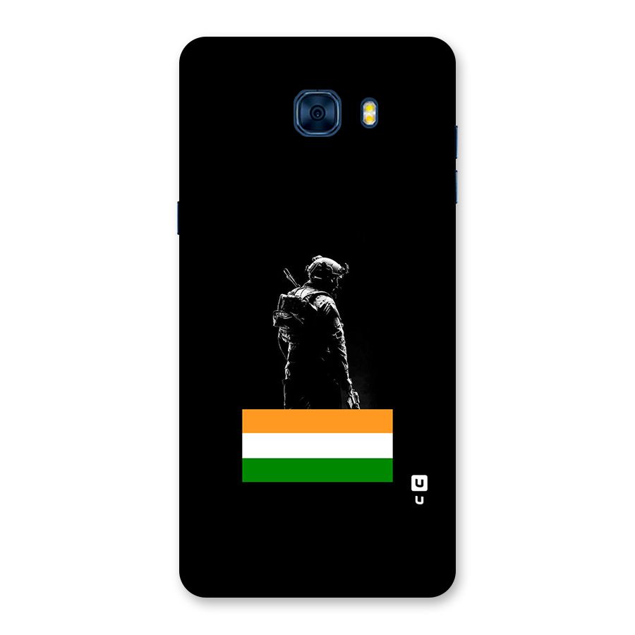 Commando Respect Back Case for Galaxy C7 Pro
