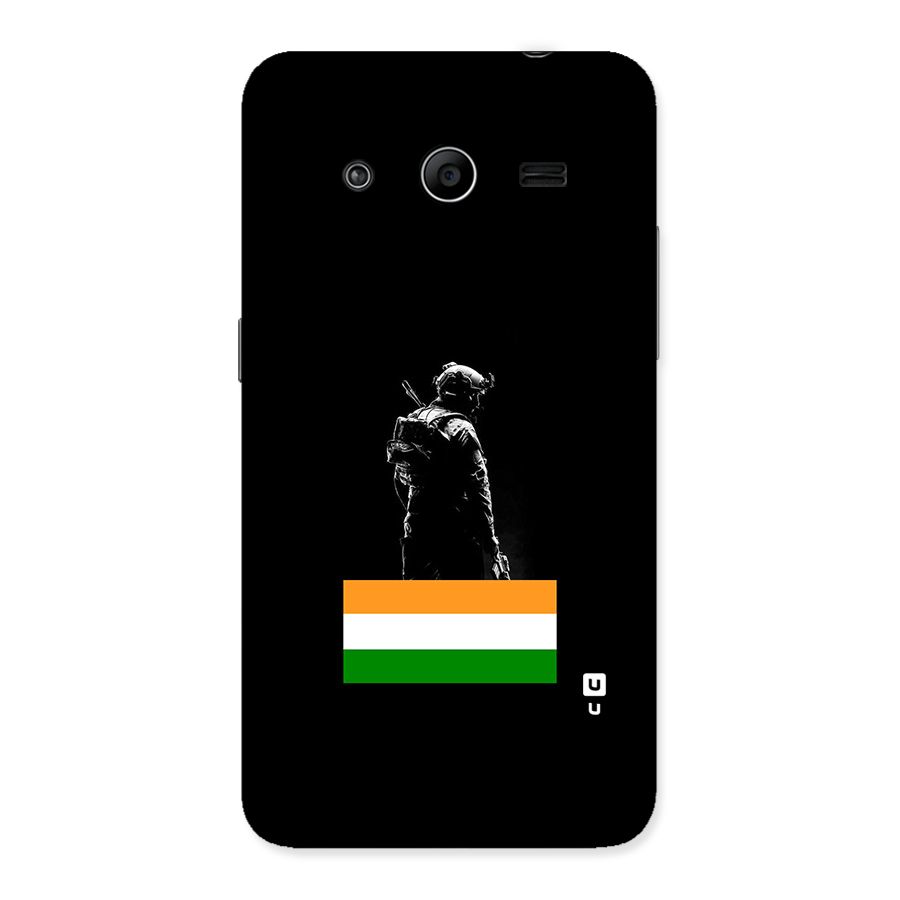 Commando Respect Back Case for Galaxy Core 2
