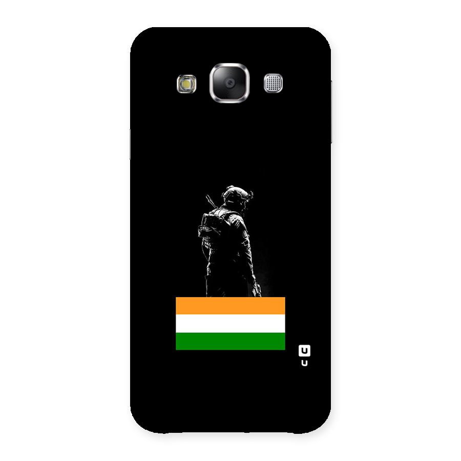 Commando Respect Back Case for Galaxy E5
